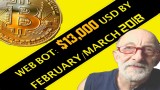 Bitcoin $13,000 Feb/Mar 2018  (Web Bot prediction)